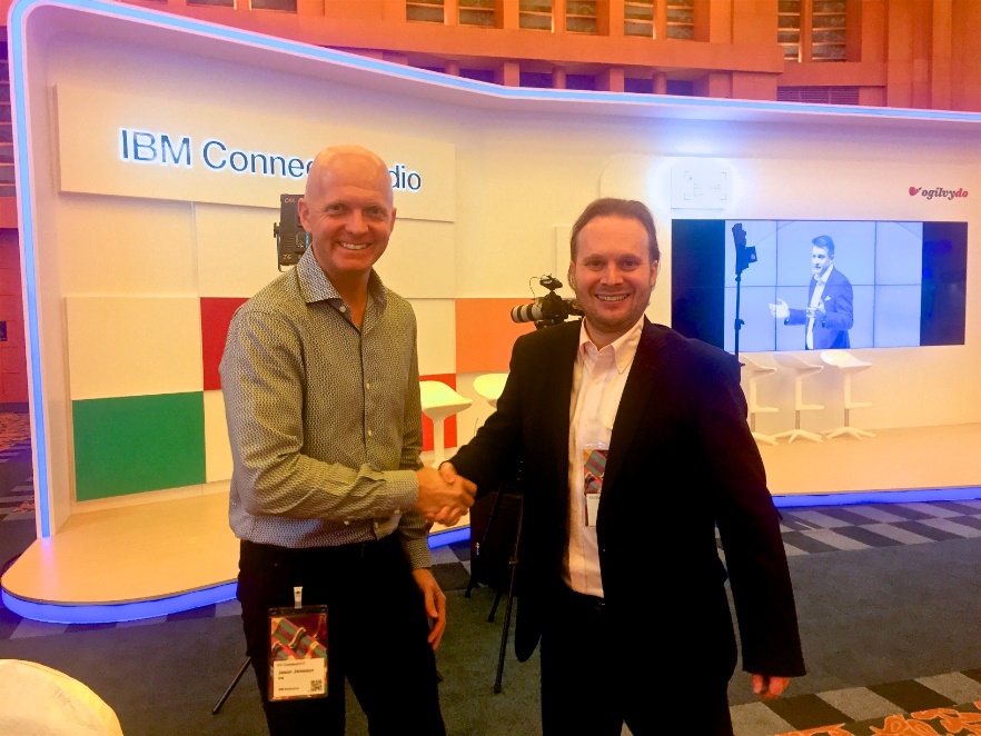 L-R: Jason Jameson, Director, Watson Internet of Things, Asia Pacific and Toby Ruckert, Founder and Chief Executive Officer of Unified Inbox